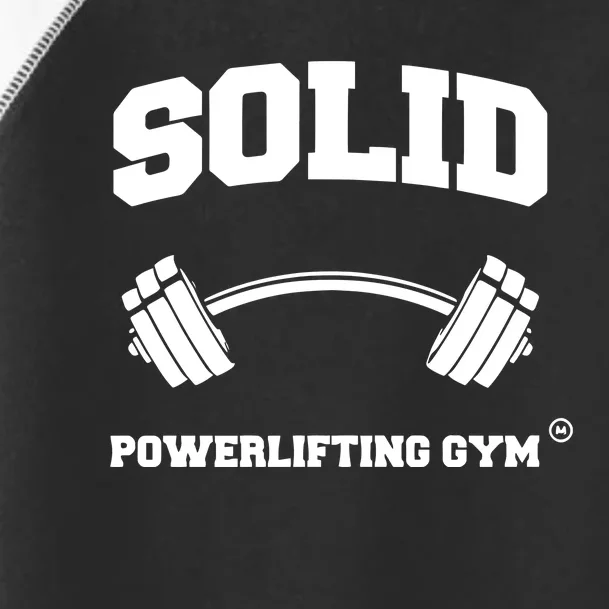 Sold Powerlifting Gym Toddler Fine Jersey T-Shirt