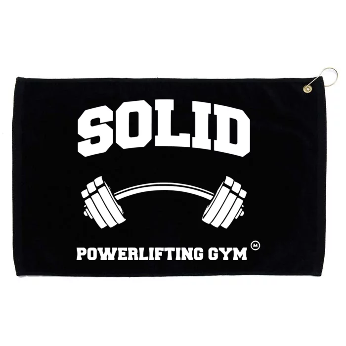 Sold Powerlifting Gym Grommeted Golf Towel