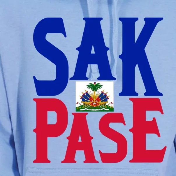 Sak Pase Gift Cute Haitian Creole Pride Gift Unisex Surf Hoodie