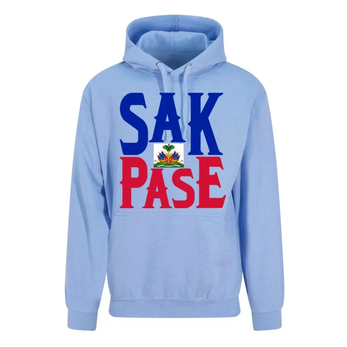 Sak Pase Gift Cute Haitian Creole Pride Gift Unisex Surf Hoodie