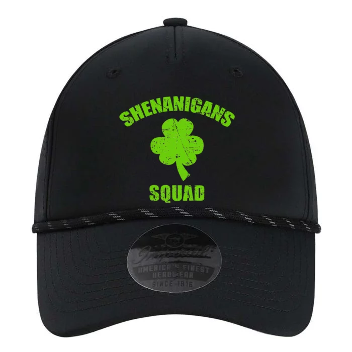 St patrick green  shamrocks Clover Funny Shenanigans Squad Performance The Dyno Cap