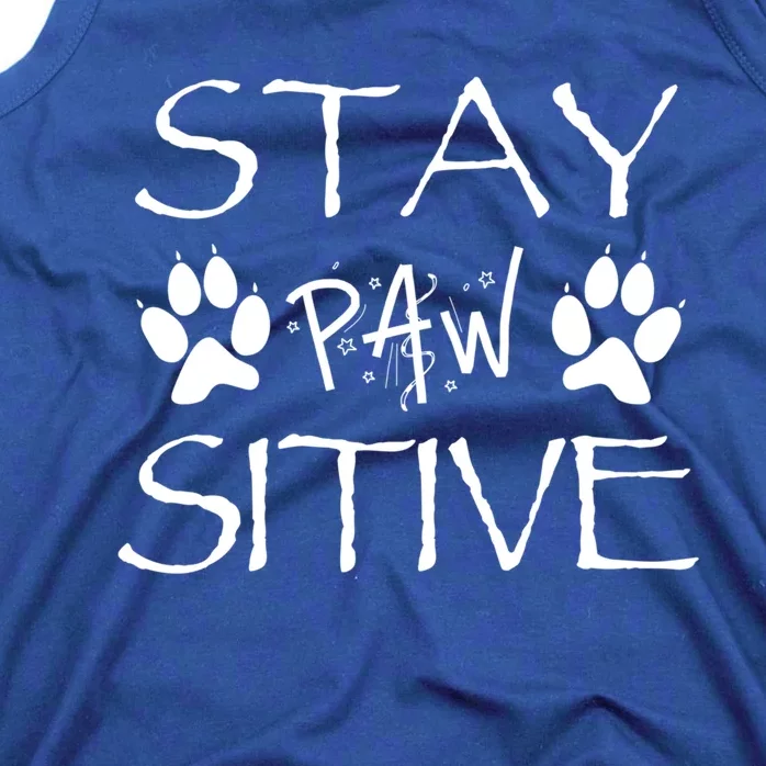 Stay Pawsitive Gift Tank Top