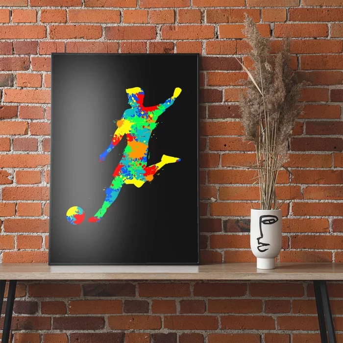 Soccer Player Gift Poster