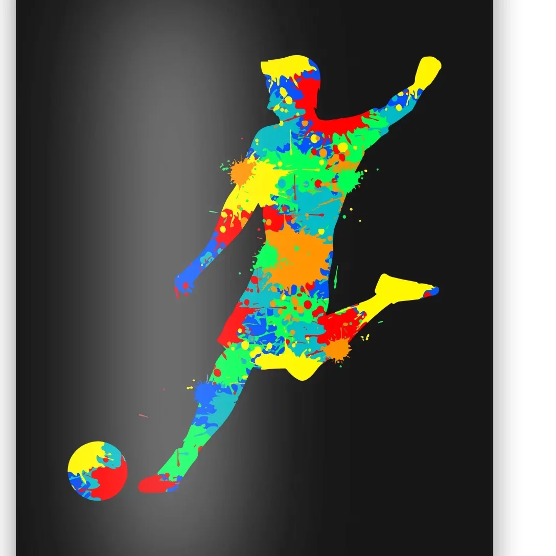 Soccer Player Gift Poster