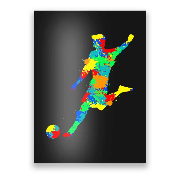 Soccer Player Gift Poster