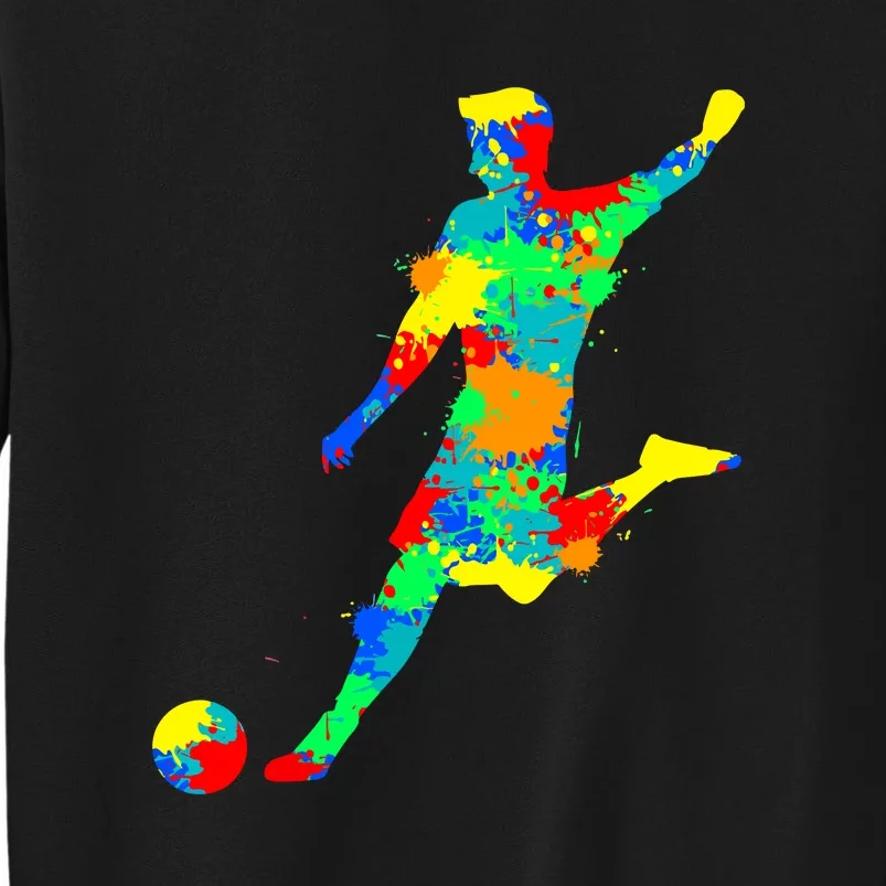 Soccer Player Gift Tall Sweatshirt