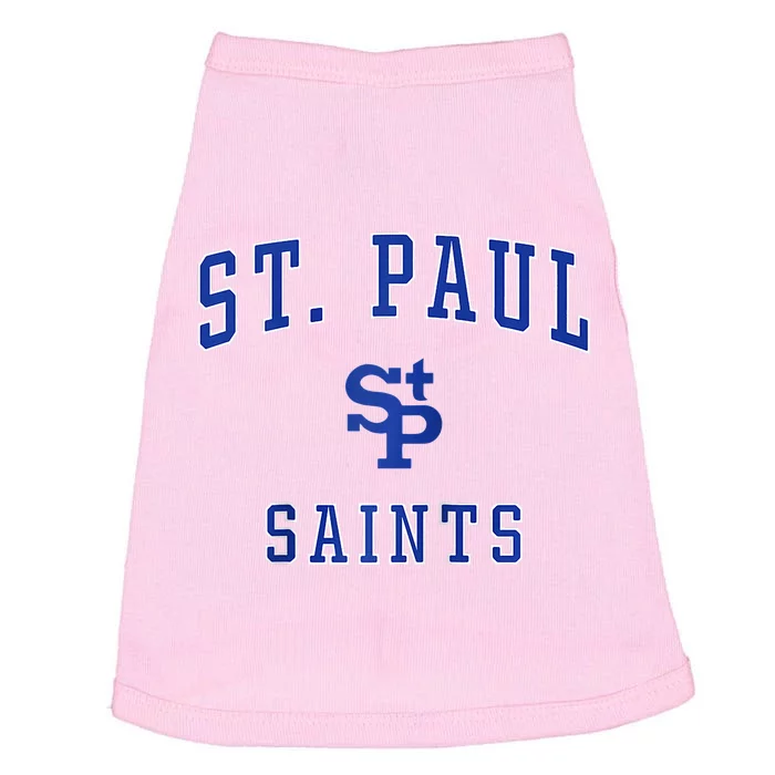 St. Paul High School Saints Raglan Baseball Doggie Tank