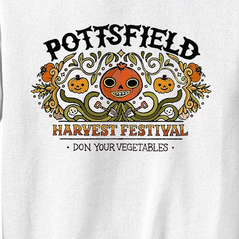 Spooky Pottsfield Harvest Festival Pumpkin Vibes Halloween Sweatshirt