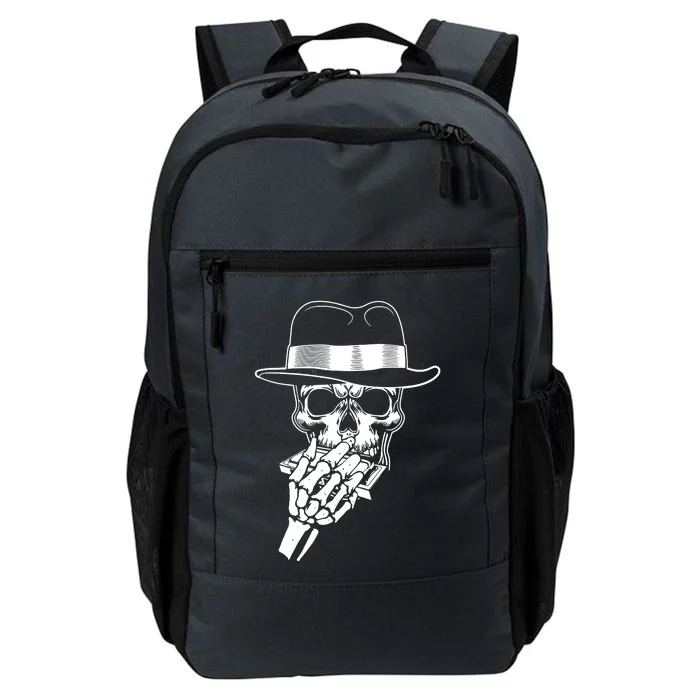 Skeleton Playing Harmonica Blues Musician Mouth Organ Player Daily Commute Backpack