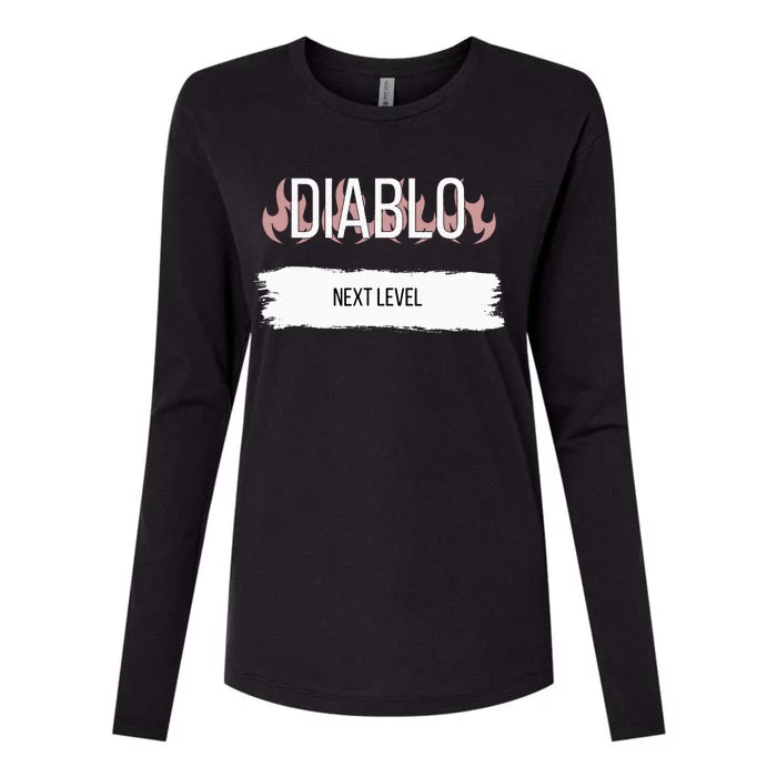 Sauce Packet Hot Diablo Womens Cotton Relaxed Long Sleeve T-Shirt