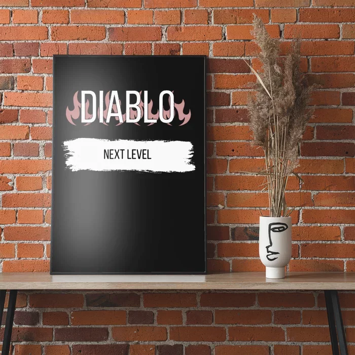 Sauce Packet Hot Diablo Poster