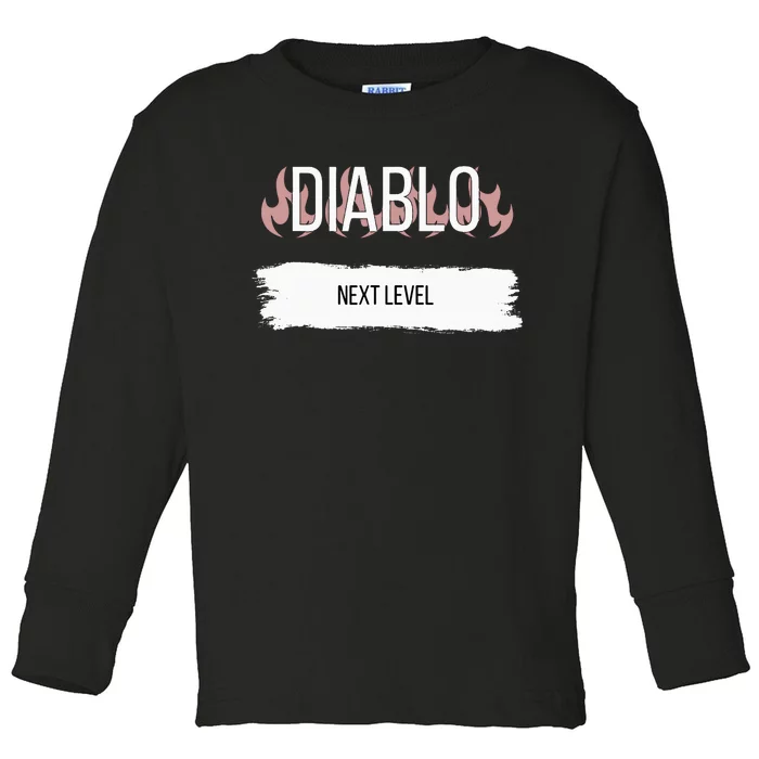 Sauce Packet Hot Diablo Toddler Long Sleeve Shirt