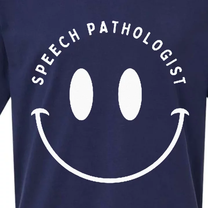 Speech Pathologist Happy Smile Speech Pathology Sueded Cloud Jersey T-Shirt