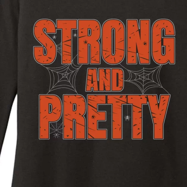 Strong & Pretty Halloween Womens CVC Long Sleeve Shirt