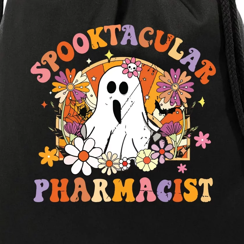 Spooktacular Pharmacists Happy Halloween Matching Drawstring Bag