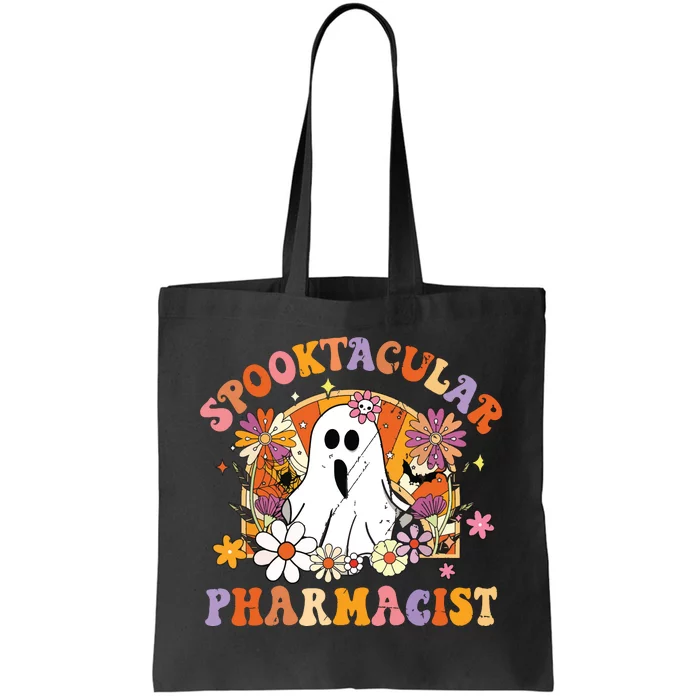 Spooktacular Pharmacists Happy Halloween Matching Tote Bag