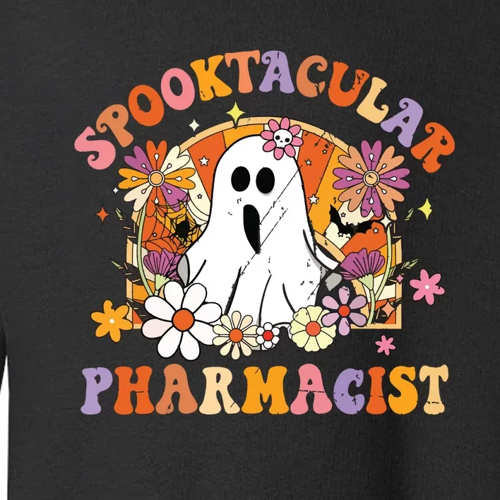 Spooktacular Pharmacists Happy Halloween Matching Toddler Sweatshirt