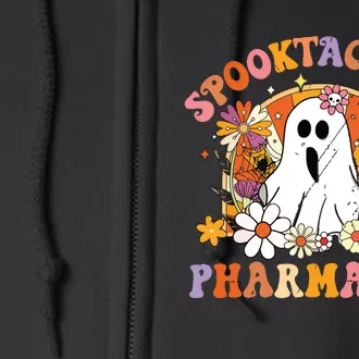 Spooktacular Pharmacists Happy Halloween Matching Full Zip Hoodie