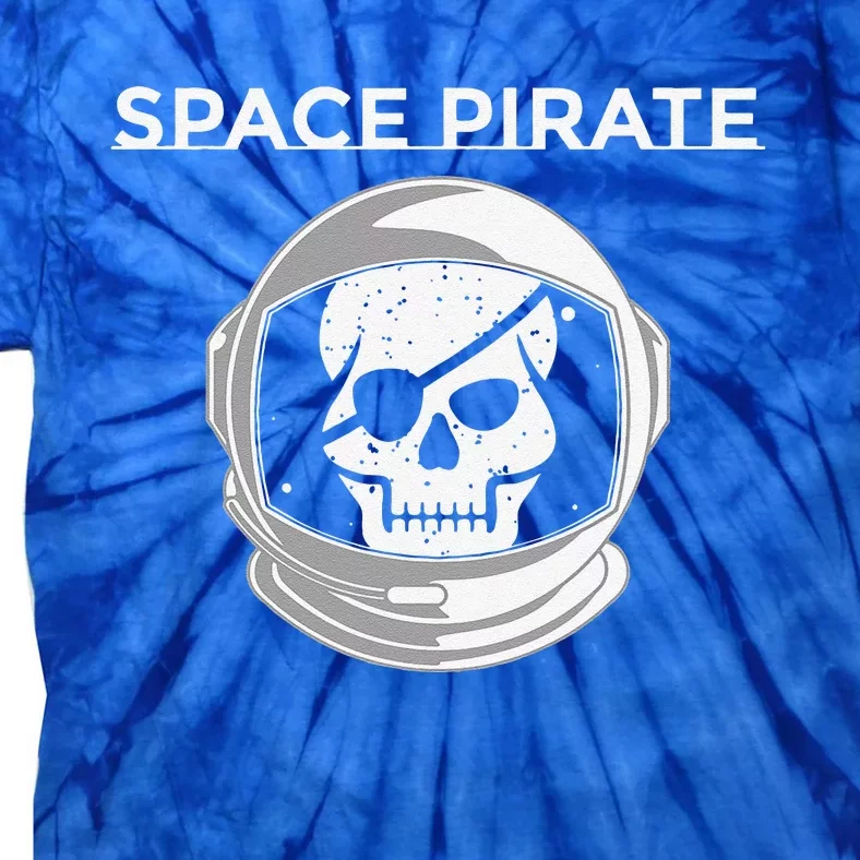 Space Pirate Halloween Costume For Pirate Astronaut Fan Tie-Dye T-Shirt