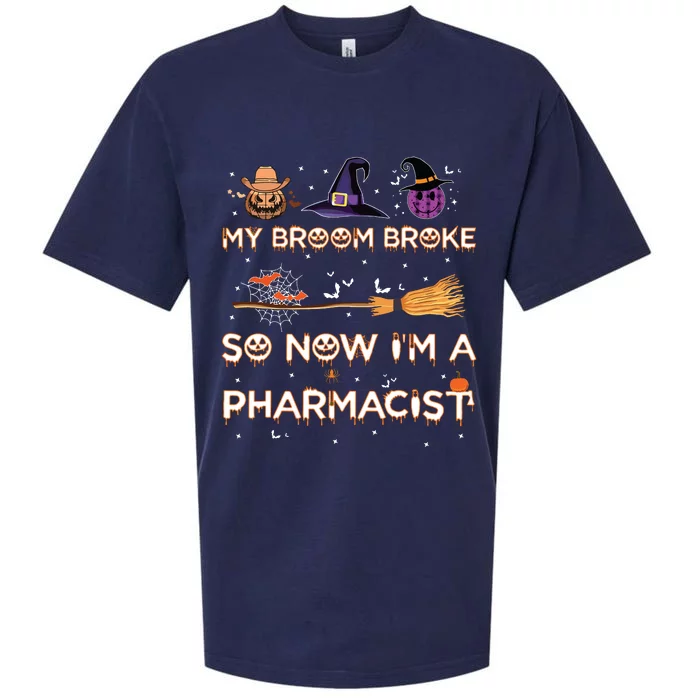 Spooky Pharmacist Halloween Costume Pharmacist Apparel Sueded Cloud Jersey T-Shirt