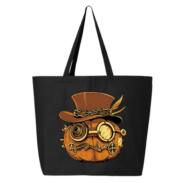 Steampunk Pumpkin Halloween 25L Jumbo Tote