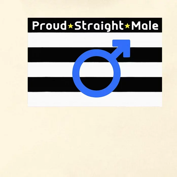 Straight Proud Heterosexual Male Zip Tote Bag