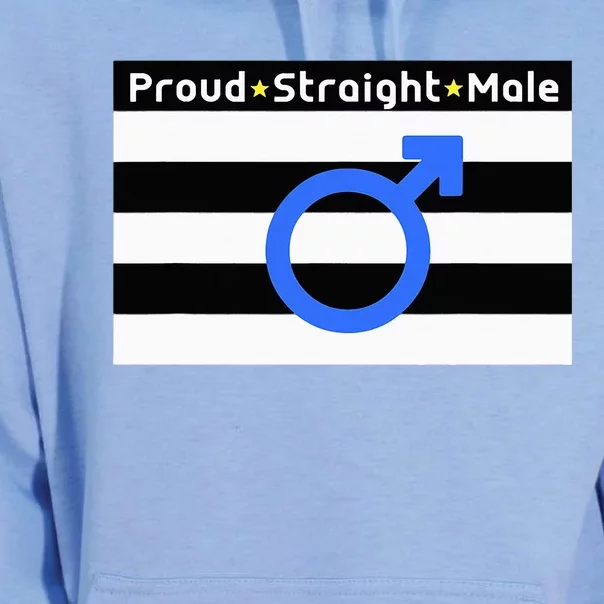 Straight Proud Heterosexual Male Unisex Surf Hoodie