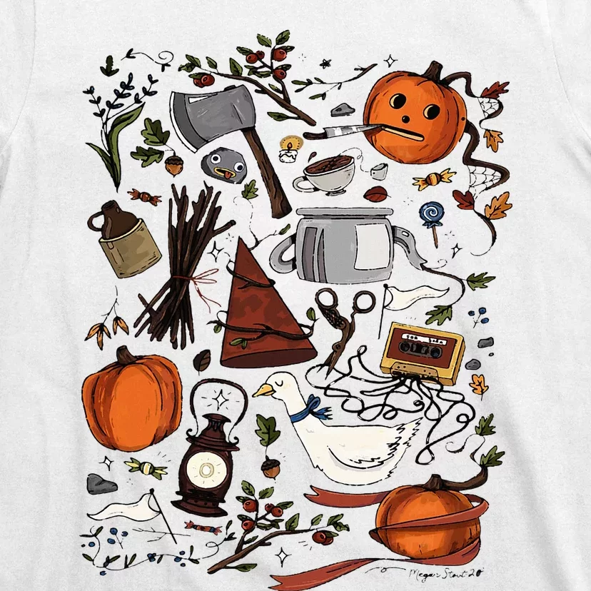 Spooky Pottsfield Harvest Festival Pumpkin Vibes Halloween T-Shirt