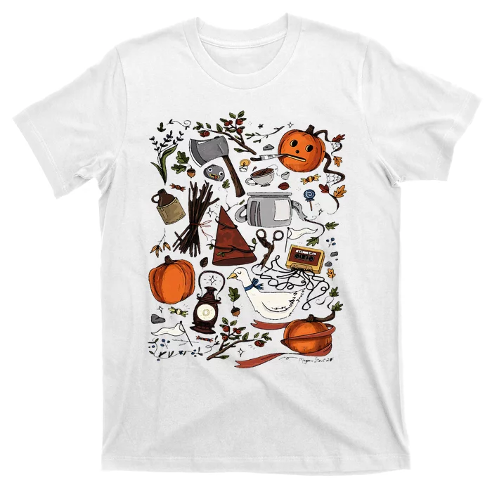 Spooky Pottsfield Harvest Festival Pumpkin Vibes Halloween T-Shirt