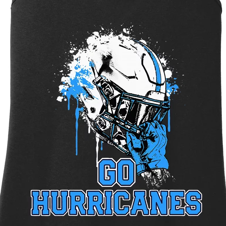 South Plaquemines Hurricanes Rising Helmet Go! Ladies Essential Tank