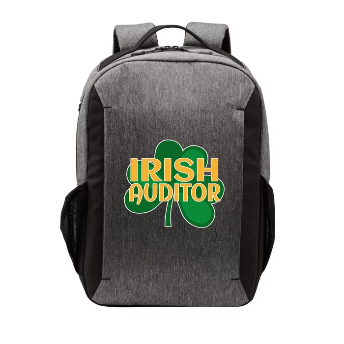 St. Patrick's Irish Auditor Shamrock Clover Vector Backpack