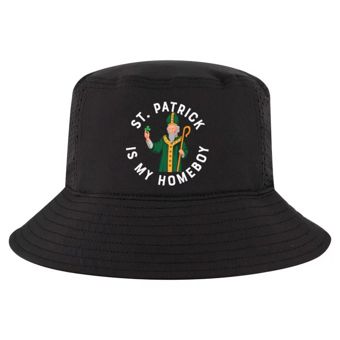 St Patrick Is My Homeboy St Patricks Day Cool Comfort Performance Bucket Hat