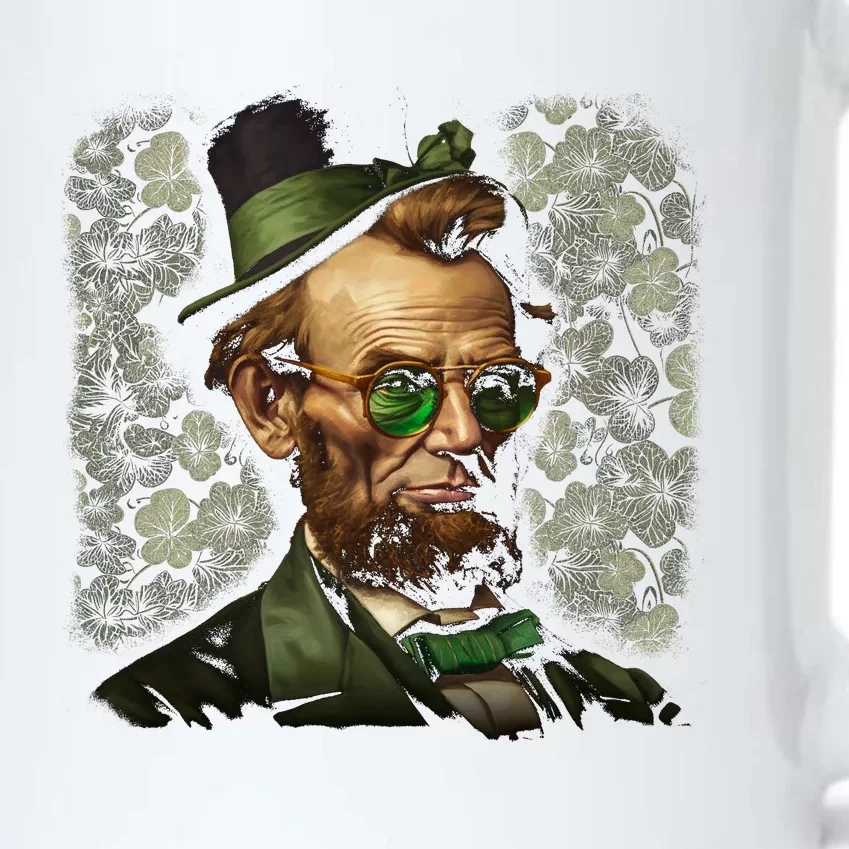 St. Patrick Irish Abraham Lincoln Black Color Changing Mug