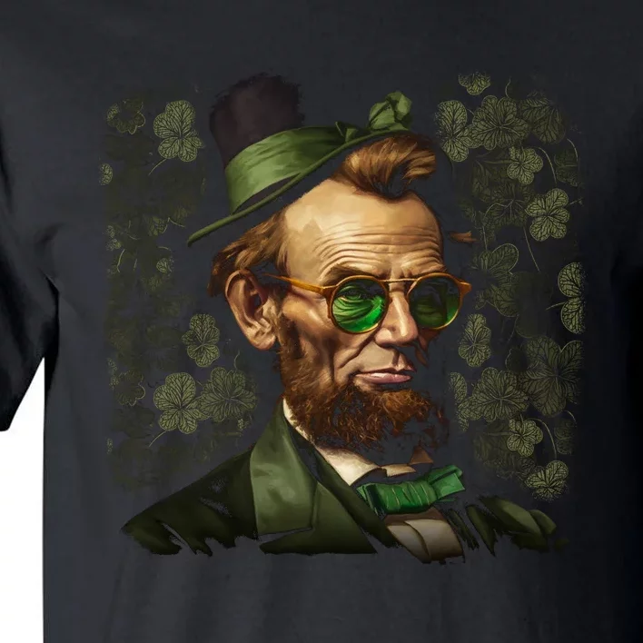 St. Patrick Irish Abraham Lincoln Tall T-Shirt