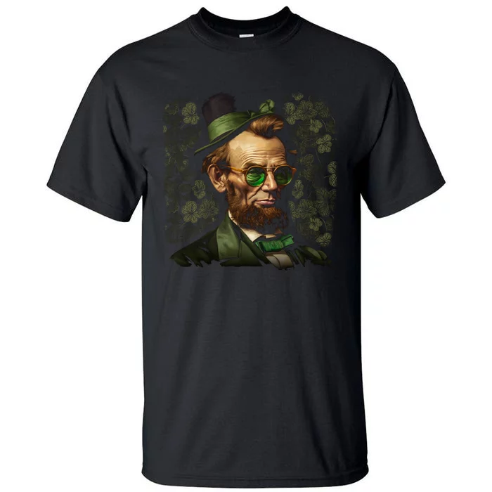 St. Patrick Irish Abraham Lincoln Tall T-Shirt