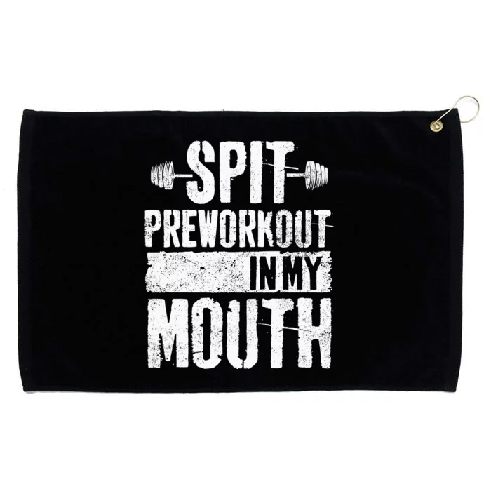 Spit Preworkout In My Mouth Funnys Wo Grommeted Golf Towel