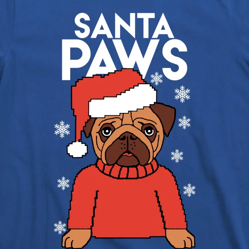 Santa Paws Is Coming To Town Cute Gift T-Shirt