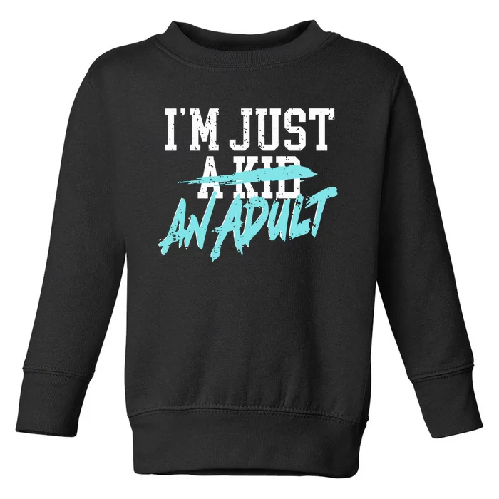 Simple Plan Im Just And Life Is A Nightmare Toddler Sweatshirt