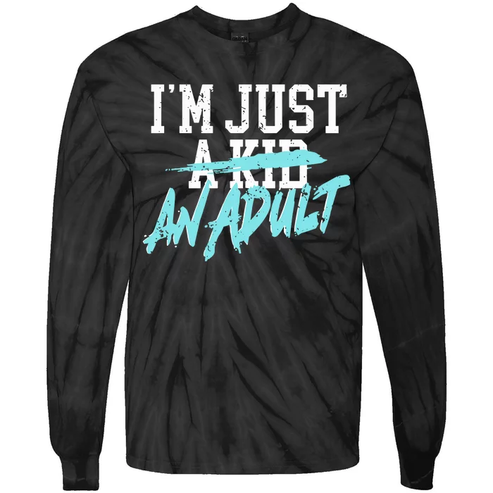 Simple Plan Im Just And Life Is A Nightmare Tie-Dye Long Sleeve Shirt