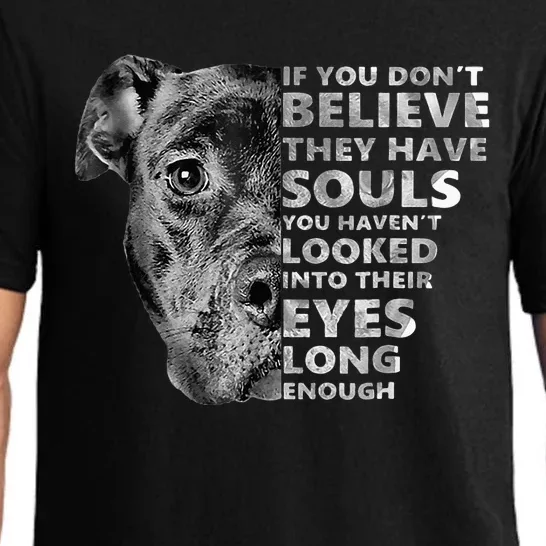 Soul Pitbull I Love Pitbull Dog Lover Pajama Set