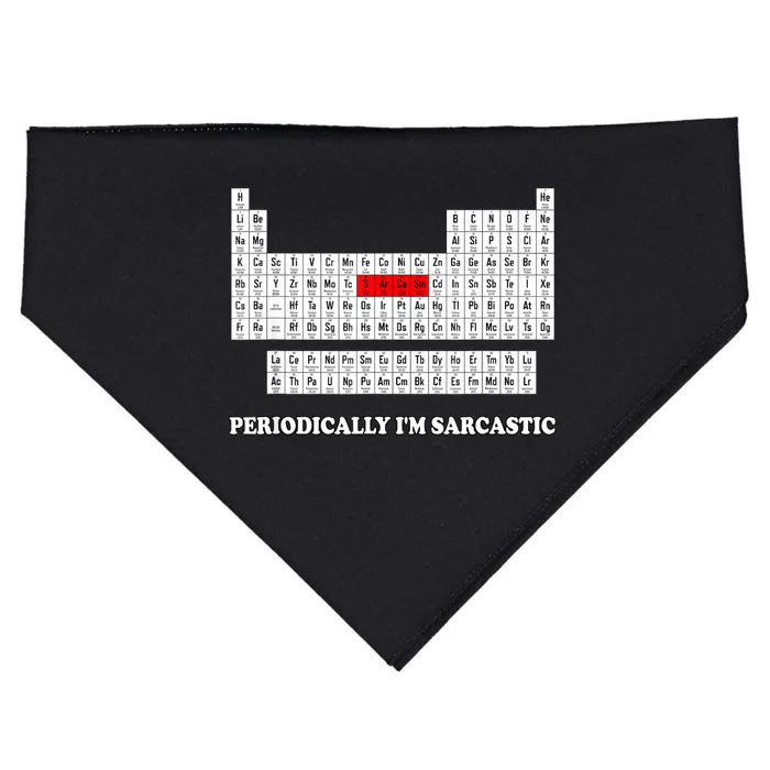 Sarcasm Periodically I'm Sarcastic USA-Made Doggie Bandana