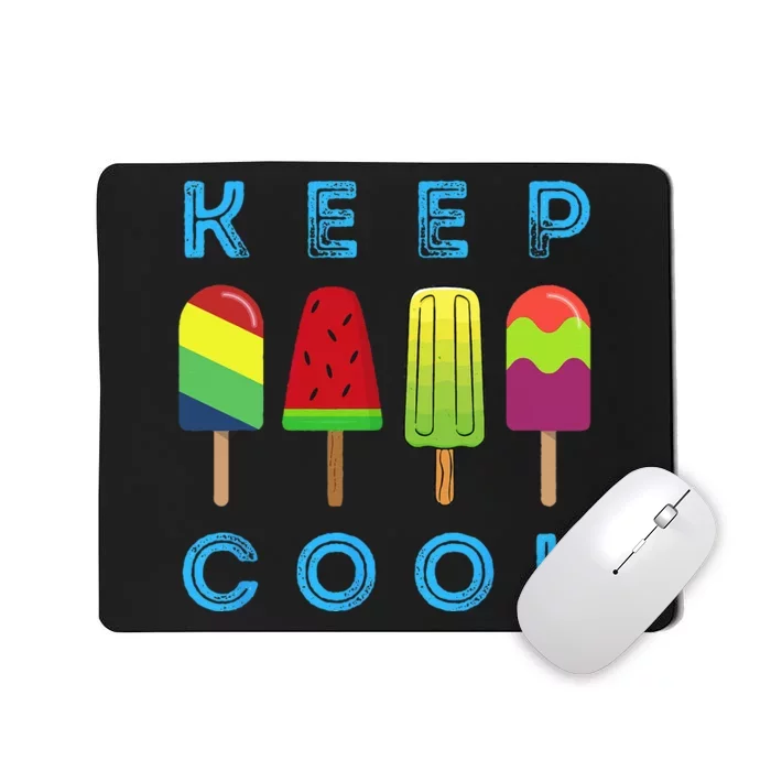 Summer Popsicle Ice Popsicle Lolly Cool Mousepad