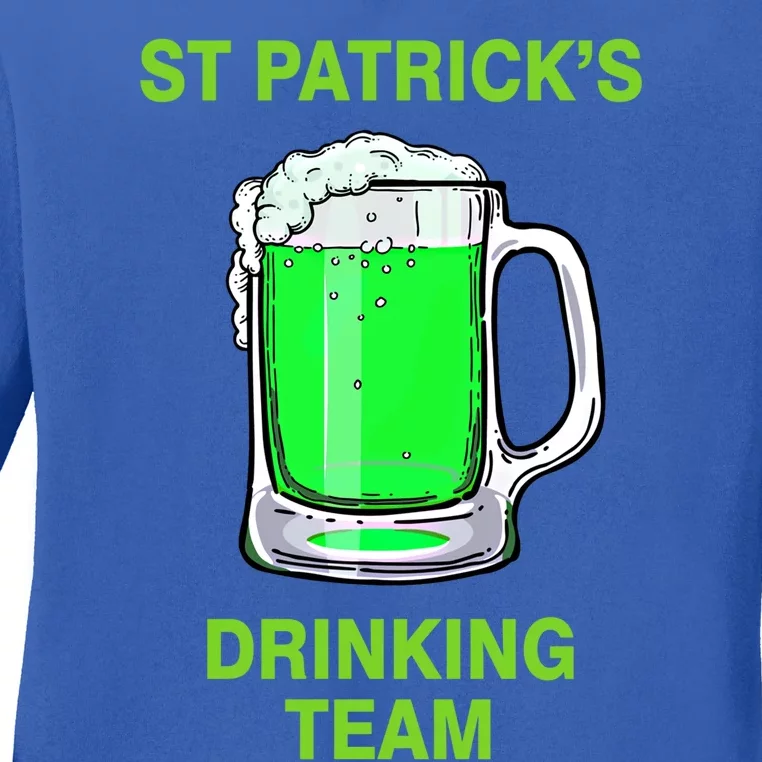 St Patricks Ing Team Patricks Day Irish Team Beer Lover Gift Ladies Long Sleeve Shirt