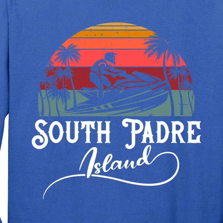 South Padre Island Jet Ski Lover Great Gift Tall Long Sleeve T-Shirt