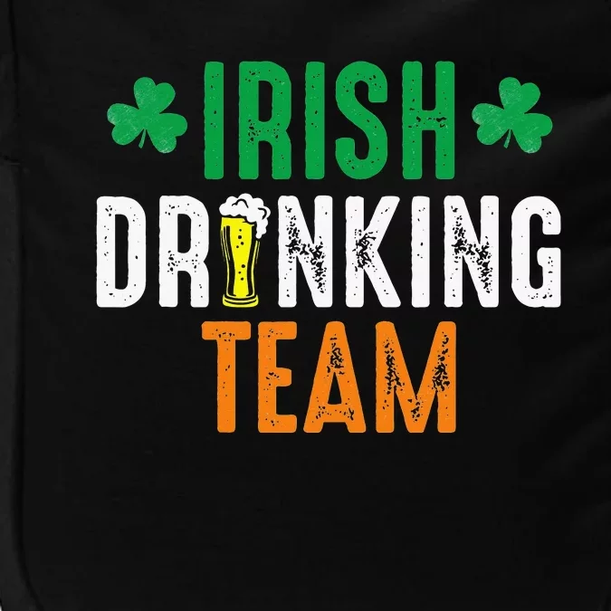 St Patrick's Irish Beer Drinking Team Ireland Flag Clover Impact Tech Backpack