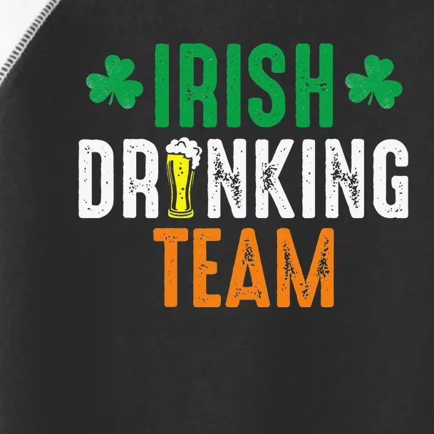 St Patrick's Irish Beer Drinking Team Ireland Flag Clover Toddler Fine Jersey T-Shirt