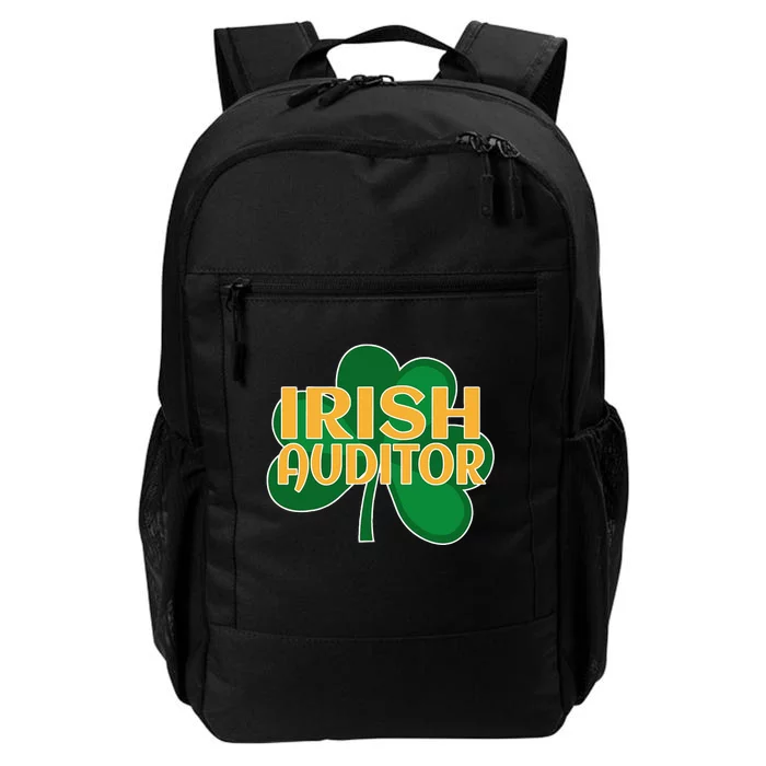 St. Patrick's Irish Auditor Shamrock Clover Daily Commute Backpack