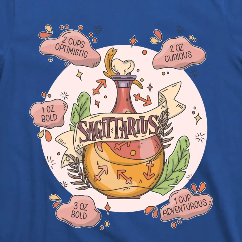 Sagittarius Potion Ingredients Funny Magical Astrology Gift T-Shirt