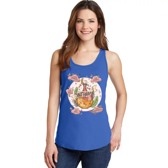 Sagittarius Potion Ingredients Funny Magical Astrology Gift Ladies Essential Tank