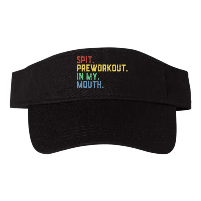 Spit Preworkout In My Mouth Valucap Bio-Washed Visor